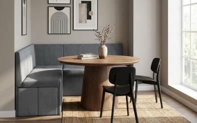 Coltar extensibil de bucatarie + 2 taburete Venturo Coltar extensibil de bucatarie + 2 taburete